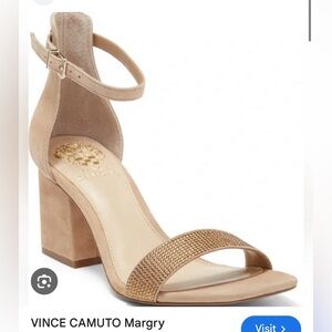👠Vince Camuto ankle strap heels